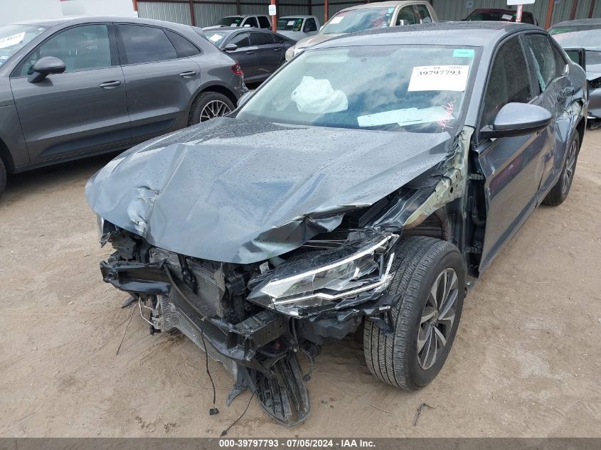 3VWCM7BUXNM025760 2022 Volkswagen Jetta 1.5T S