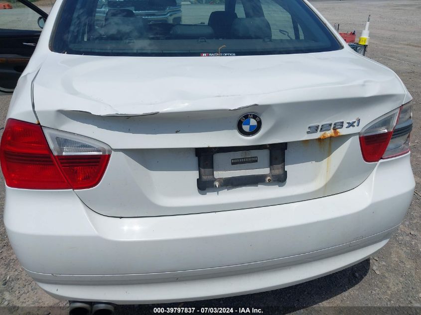 2008 BMW 328Xi VIN: WBAVC73588KX91419 Lot: 39797837