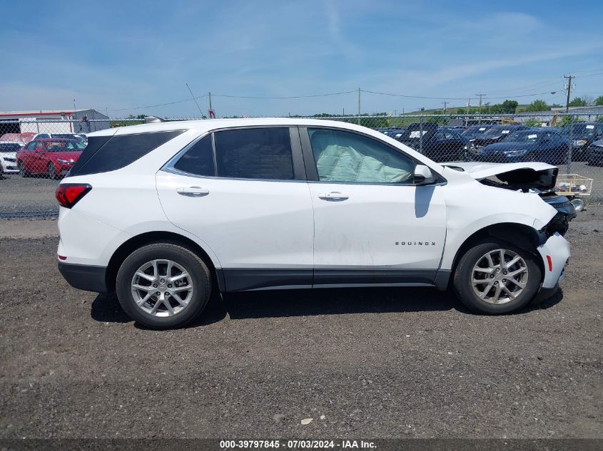 2022 Chevrolet Equinox Awd Lt VIN: 3GNAXUEV1NL120290 Lot: 39797845