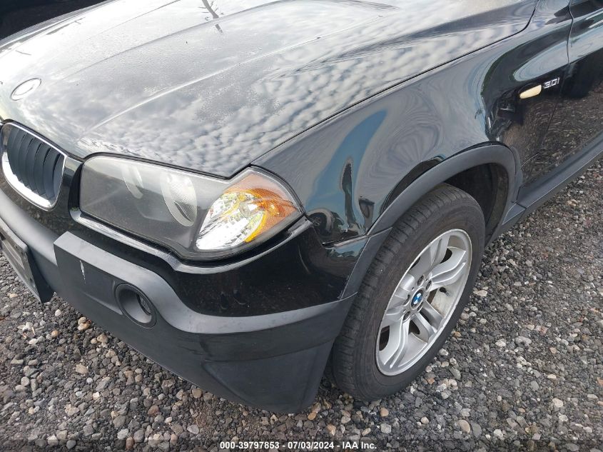 2004 BMW X3 3.0I VIN: WBXPA93494WA60723 Lot: 39797853