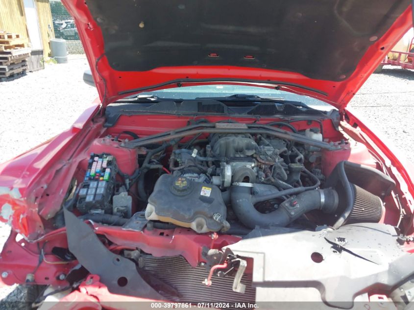 2010 Ford Mustang V6/V6 Premium VIN: 1ZVBP8AN1A5178112 Lot: 39797861