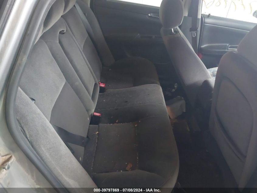 2008 Chevrolet Impala Lt VIN: 2G1WT58K881376149 Lot: 39797869