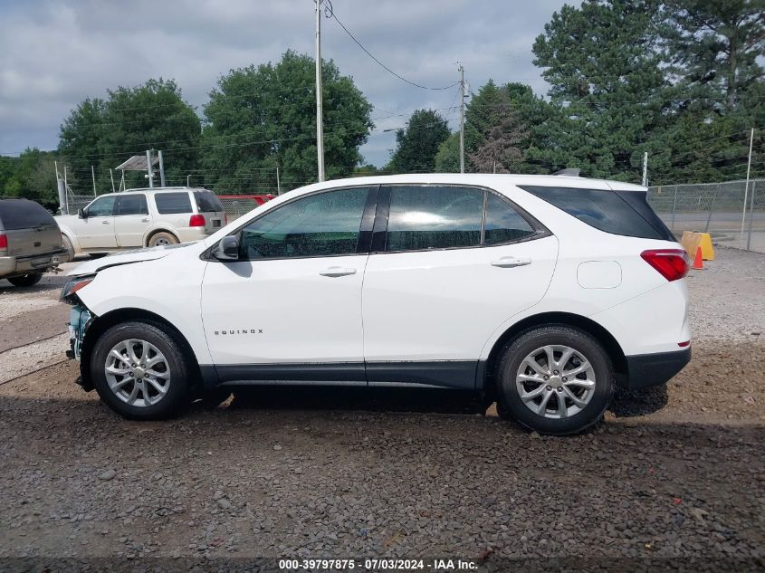 2019 Chevrolet Equinox Ls VIN: 2GNAXHEV5K6135365 Lot: 39797875