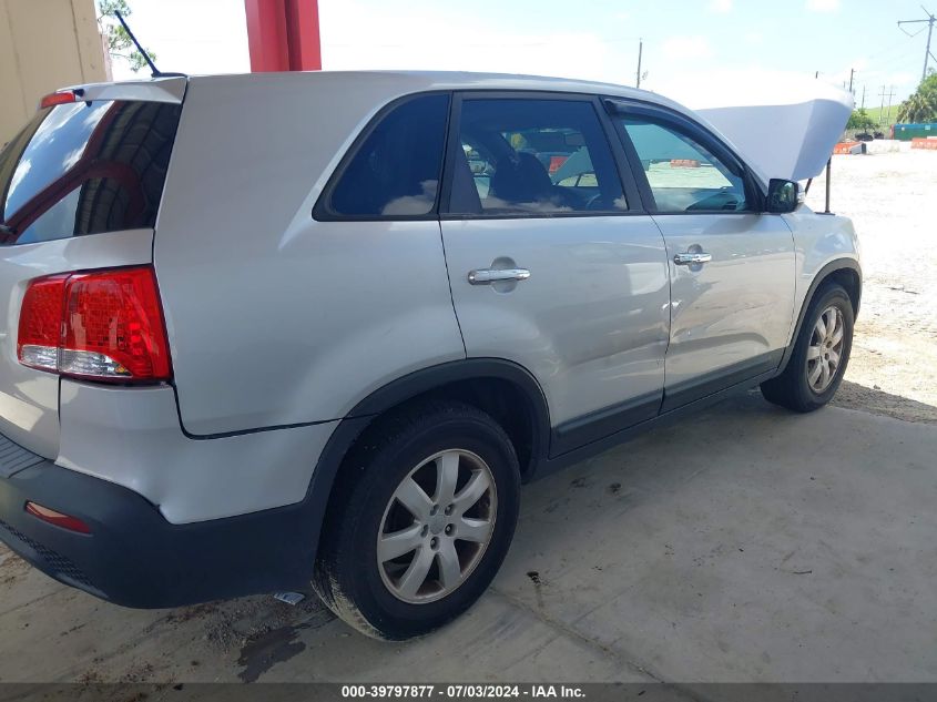 2013 Kia Sorento Lx VIN: 5XYKT3A10DG337129 Lot: 39797877