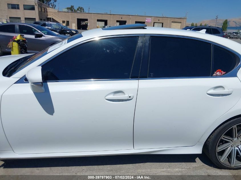 2014 Lexus Gs 350 VIN: JTHBE1BL9E5032218 Lot: 39797903