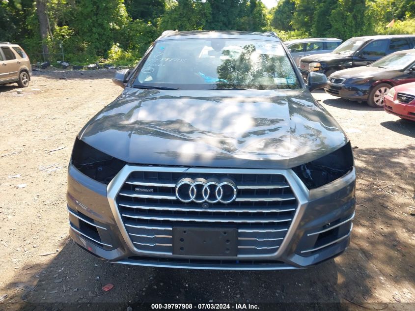 2019 Audi Q7 55 Premium/55 Se Premium VIN: WA1LAAF73KD017353 Lot: 39797908