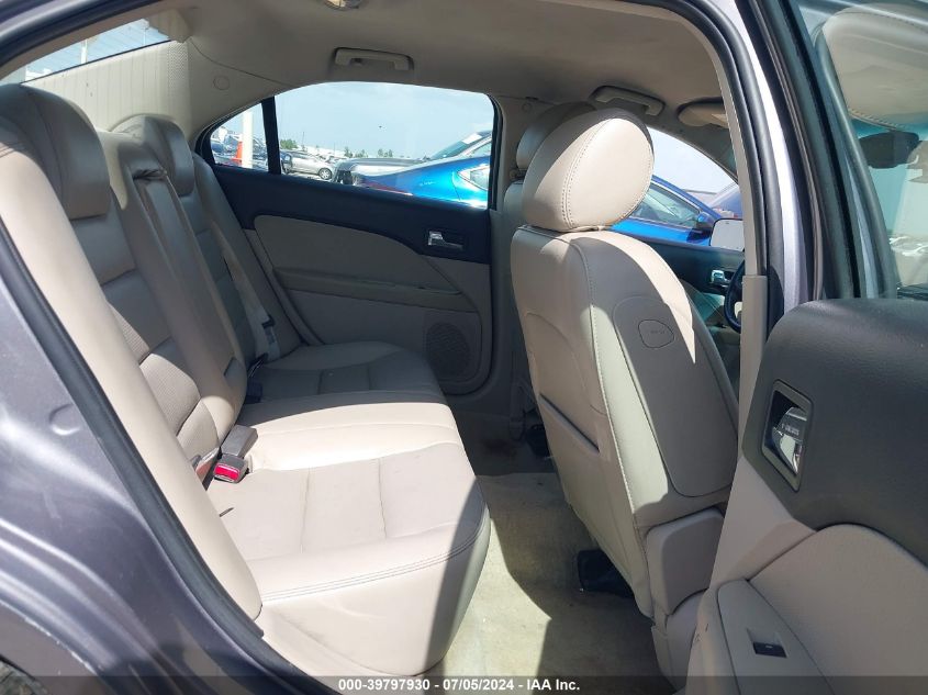 2007 Ford Fusion Sel VIN: 3FAHP02197R143839 Lot: 39797930