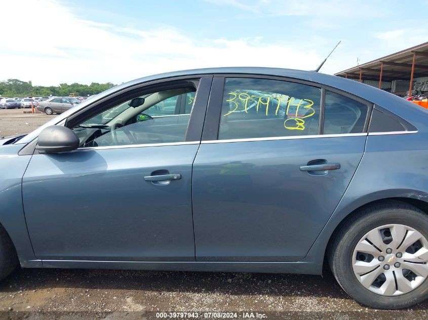 2012 Chevrolet Cruze Ls VIN: 1G1PC5SH9C7341021 Lot: 39797943