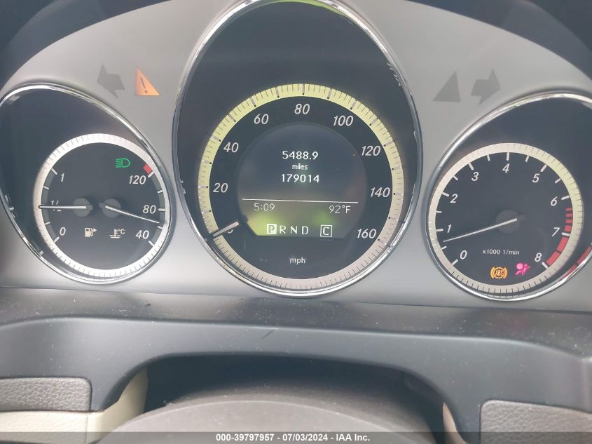 2010 Mercedes-Benz C 300 Luxury/Sport VIN: WDDGF5EB4AR104174 Lot: 39797957