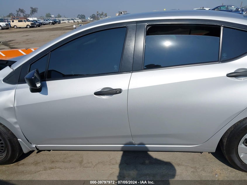 2020 Nissan Versa S 5-Speed Manual Transmission VIN: 3N1CN8BV9LL837443 Lot: 39797972