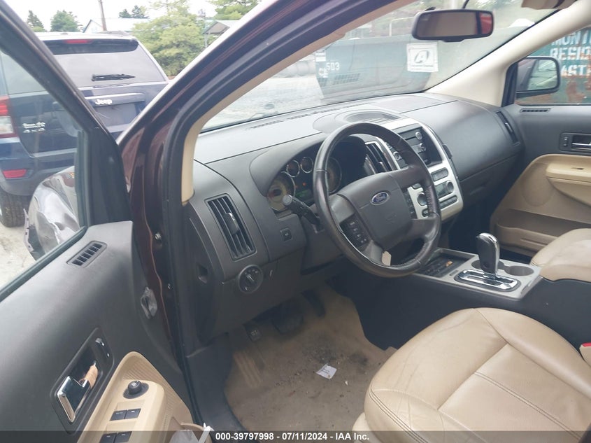 2010 Ford Edge Sel VIN: 2FMDK3JC0ABB79190 Lot: 39797998
