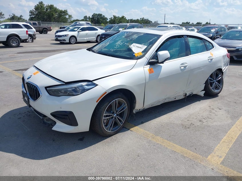 2022 BMW 228 Gran Coupe I Sdrive VIN: WBA53AK06N7K11523 Lot: 39798002