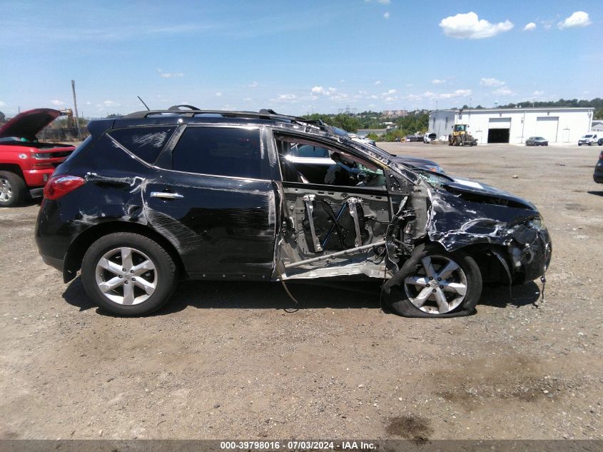 2009 Nissan Murano Sl VIN: JN8AZ18W29W114587 Lot: 39798016