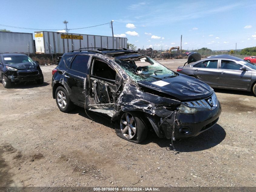 2009 Nissan Murano Sl VIN: JN8AZ18W29W114587 Lot: 39798016
