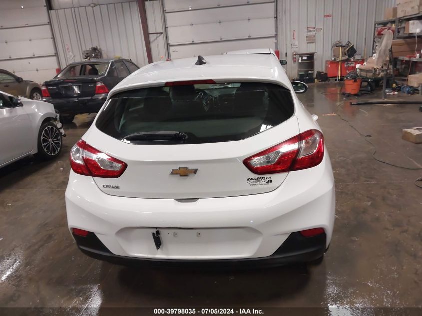 2019 Chevrolet Cruze Ls VIN: 3G1BC6SM2KS603006 Lot: 39798035