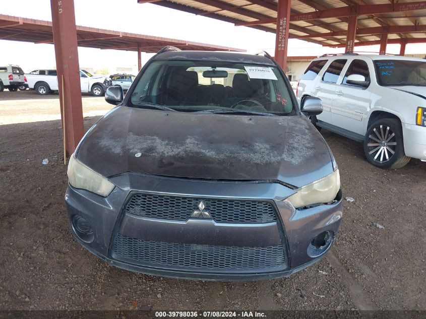 2011 Mitsubishi Outlander Es VIN: JA4AS2AW5BU031375 Lot: 39798036