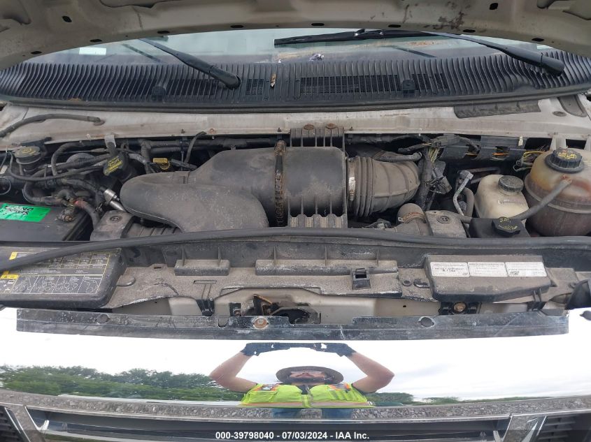 2010 Ford Econoline E450 Super Duty Cutwy Van VIN: 1FDFE4FSXADA01304 Lot: 39798040