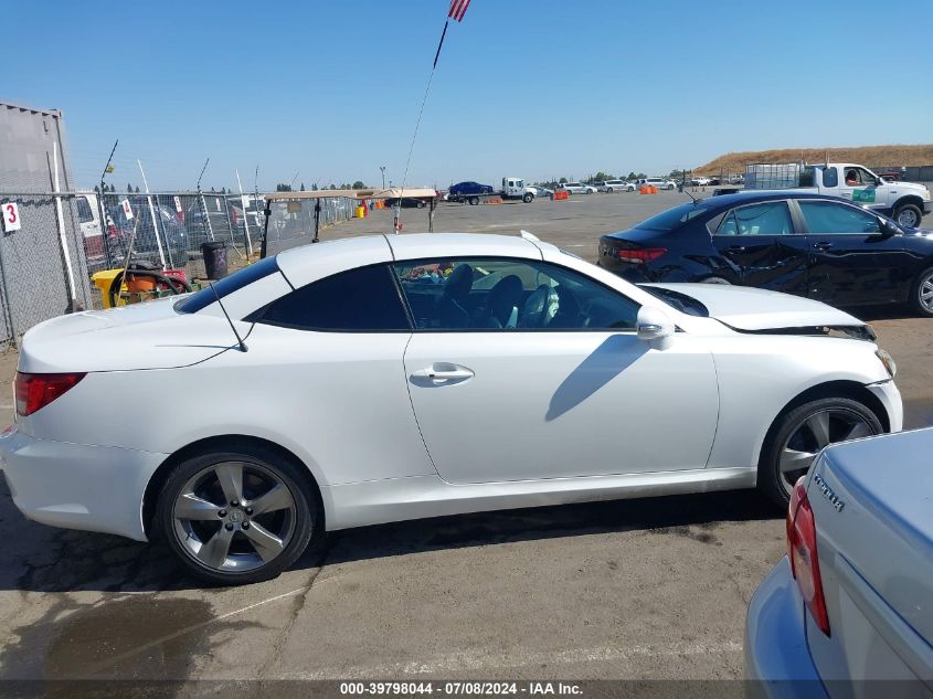 2011 Lexus Is 350C VIN: JTHFE2C24B2505310 Lot: 39798044