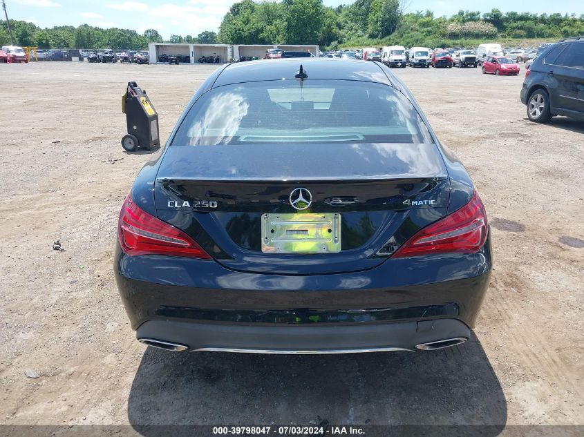 2019 Mercedes-Benz Cla 250 4Matic VIN: WDDSJ4GB4KN728226 Lot: 40629400