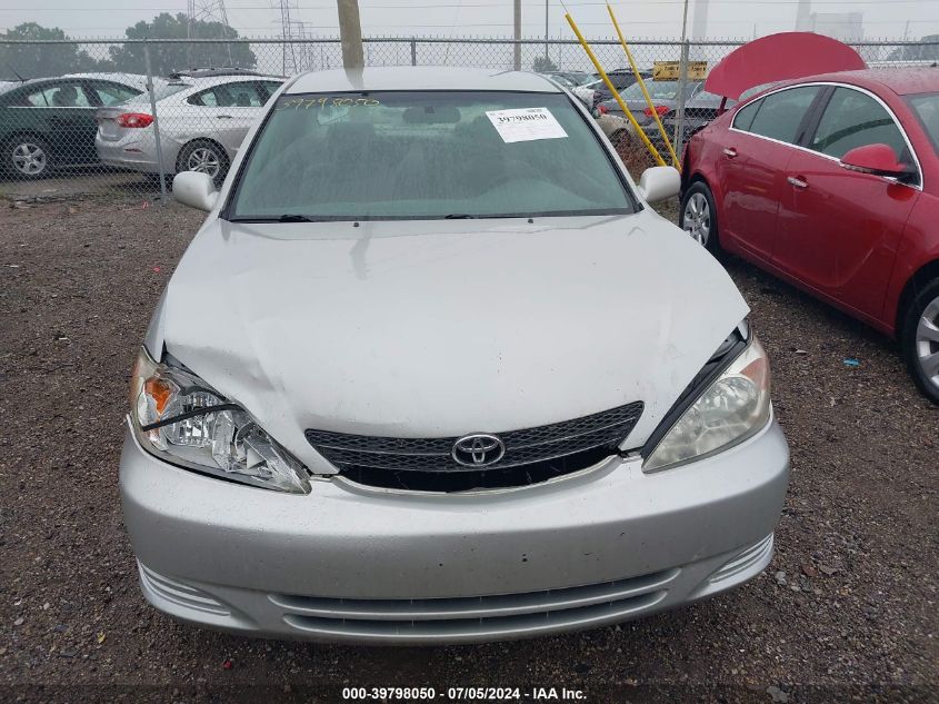 2003 Toyota Camry Le VIN: 4T1BE32K43U168825 Lot: 39798050