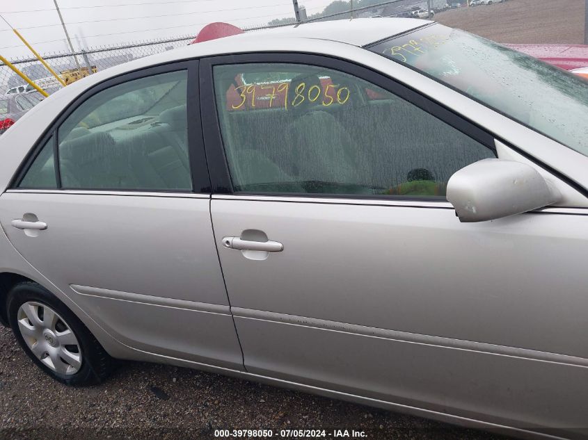 2003 Toyota Camry Le VIN: 4T1BE32K43U168825 Lot: 39798050