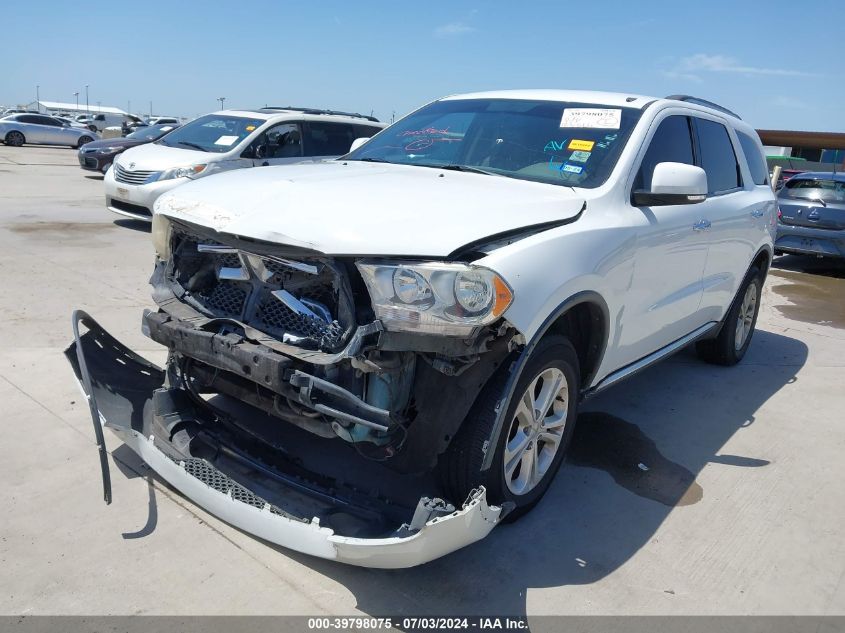 2013 Dodge Durango Crew VIN: 1C4RDHDG9DC659412 Lot: 39798075