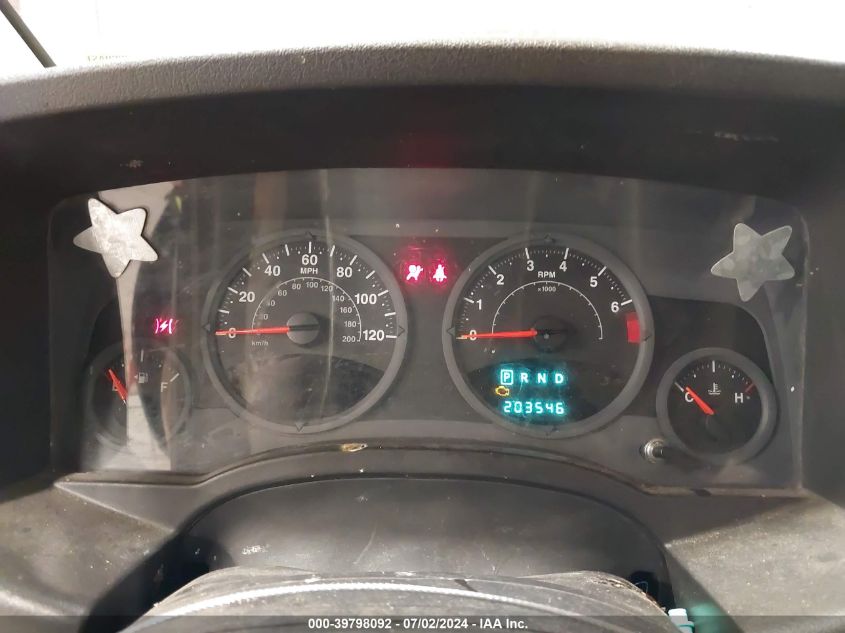 2007 Jeep Compass Sport VIN: 1J8FT47W37D105629 Lot: 39798092