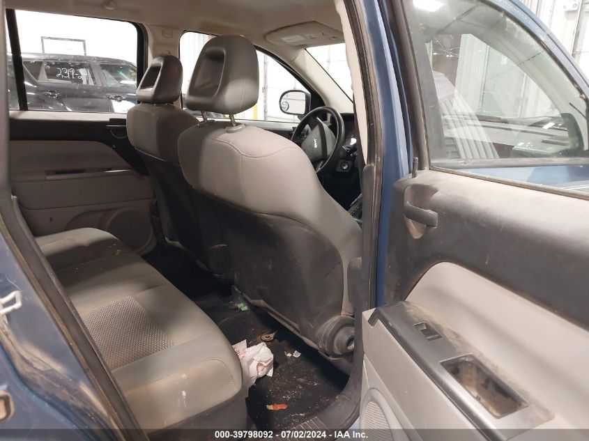 2007 Jeep Compass Sport VIN: 1J8FT47W37D105629 Lot: 39798092