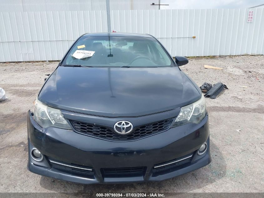 2012 Toyota Camry Se VIN: 4T1BF1FK5CU109004 Lot: 39798094