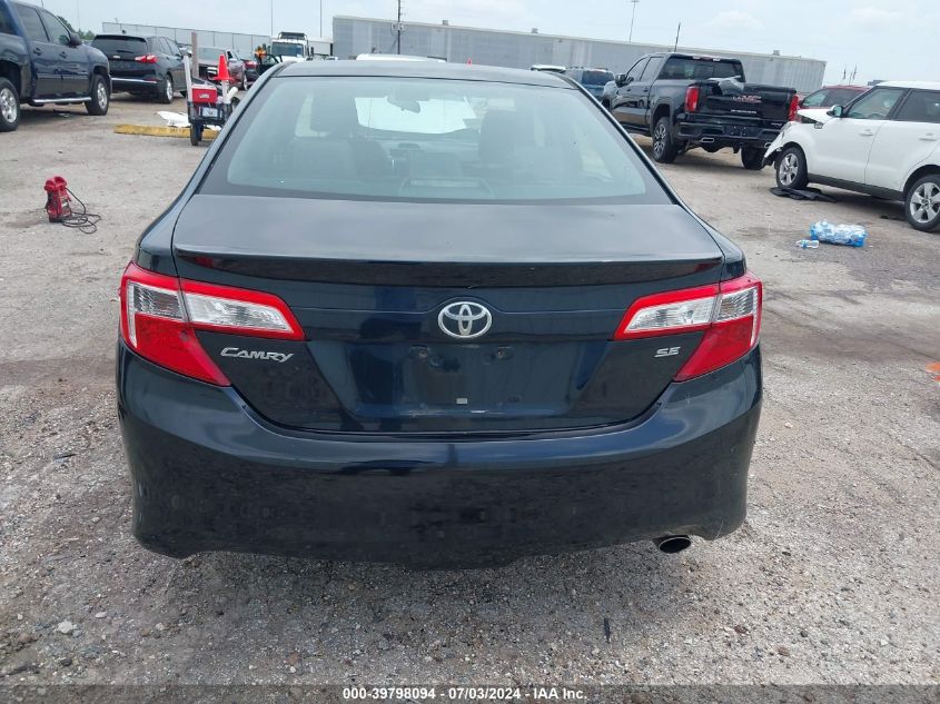 2012 Toyota Camry Se VIN: 4T1BF1FK5CU109004 Lot: 39798094