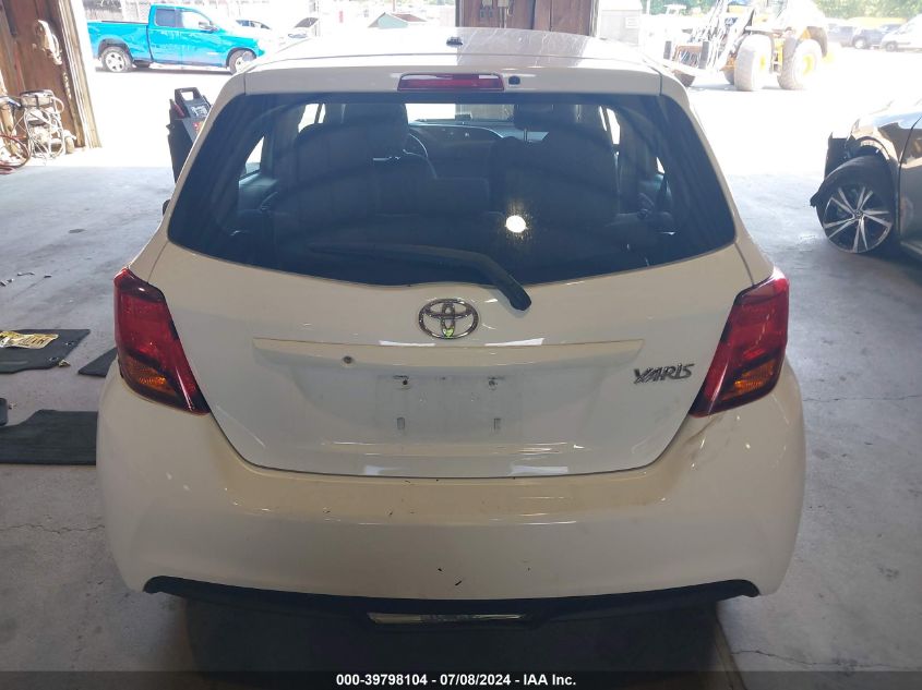 2016 Toyota Yaris L VIN: VNKKTUD39GA069700 Lot: 39798104