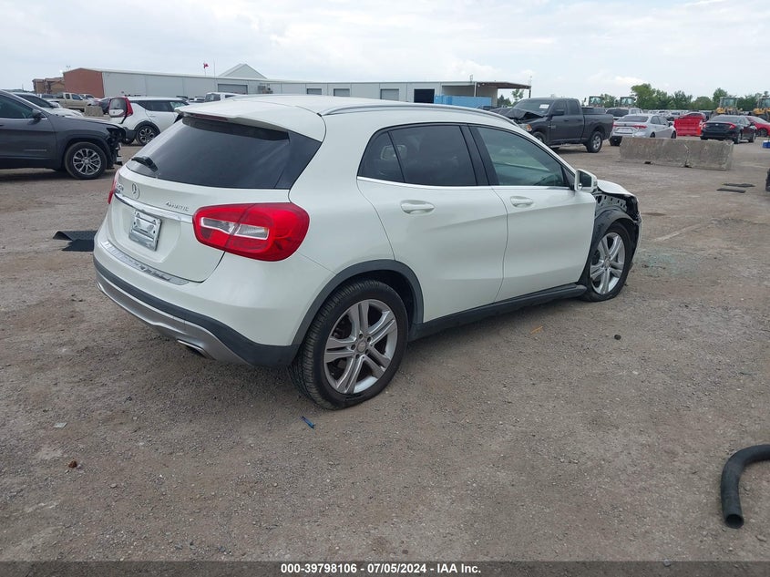 2015 Mercedes-Benz Gla 250 4Matic VIN: WDCTG4GB3FJ091432 Lot: 39798106