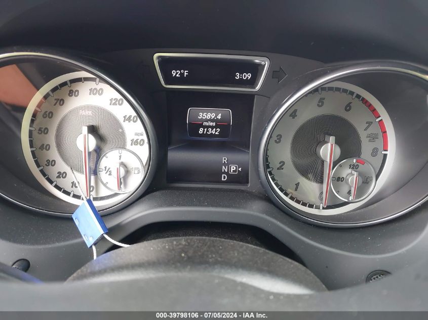 2015 Mercedes-Benz Gla 250 4Matic VIN: WDCTG4GB3FJ091432 Lot: 39798106