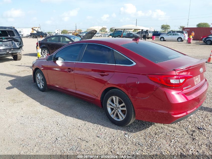 2016 HYUNDAI SONATA SE - 5NPE24AF0GH402186