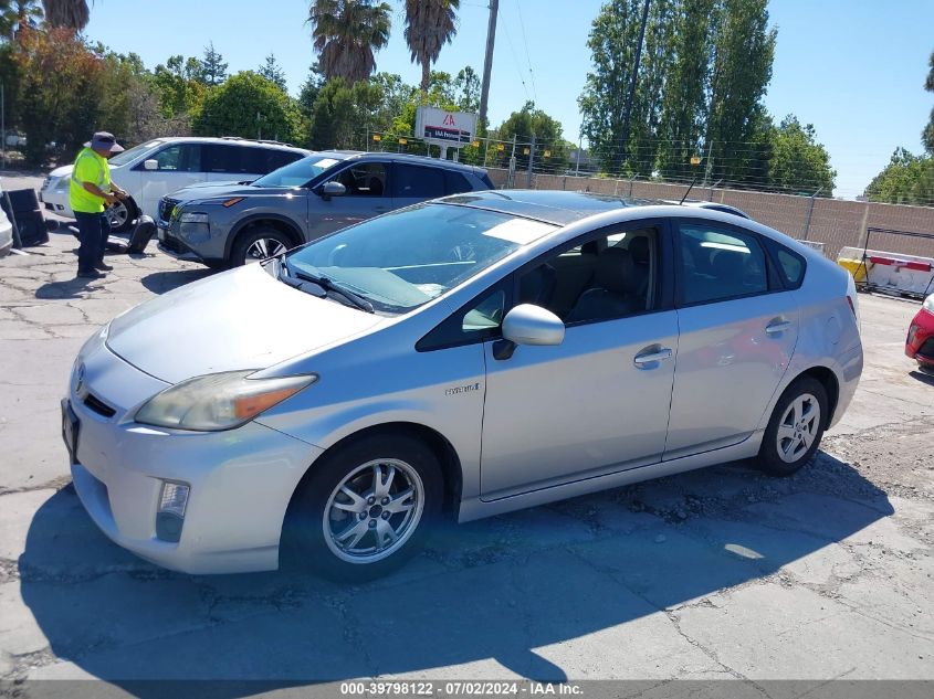 2010 Toyota Prius Iv VIN: JTDKN3DU0A1146869 Lot: 39798122