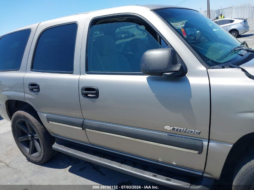 2003 Chevrolet Tahoe Ls VIN: 1GNEC13V23R220032 Lot: 39798132