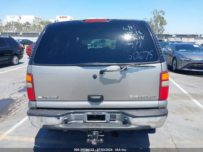 2003 Chevrolet Tahoe Ls VIN: 1GNEC13V23R220032 Lot: 39798132