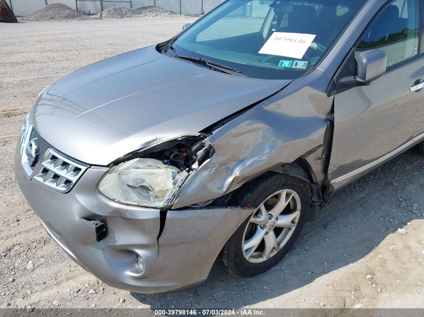 2011 Nissan Rogue Sv VIN: JN8AS5MV0BW266835 Lot: 39798146