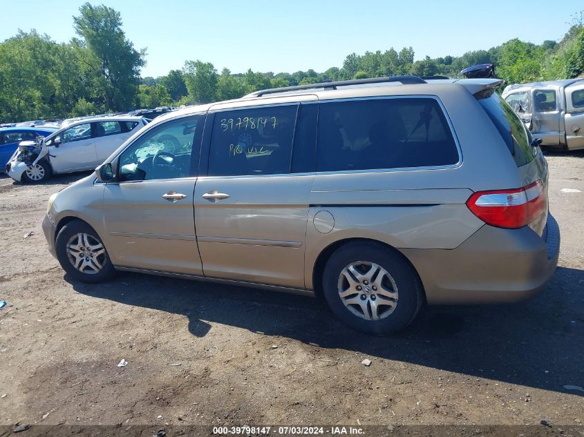2006 Honda Odyssey Ex VIN: 5FNRL38426B404838 Lot: 39798147
