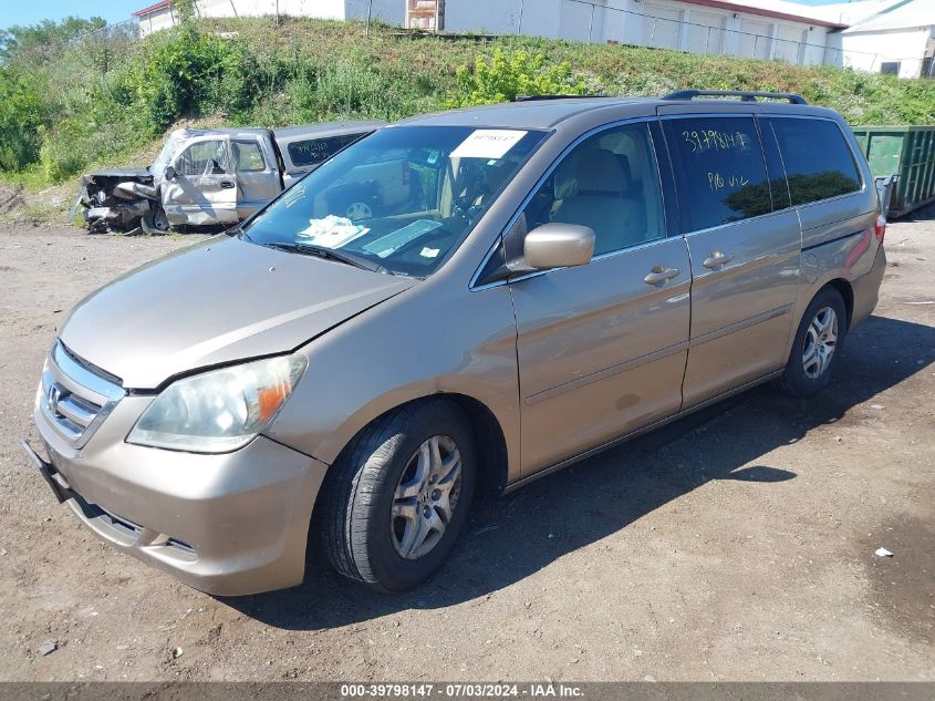 2006 Honda Odyssey Ex VIN: 5FNRL38426B404838 Lot: 39798147