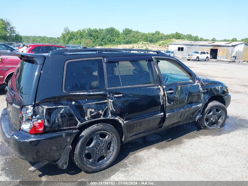 2004 Toyota Highlander Limited V6 VIN: JTEEP21A340042894 Lot: 39798152