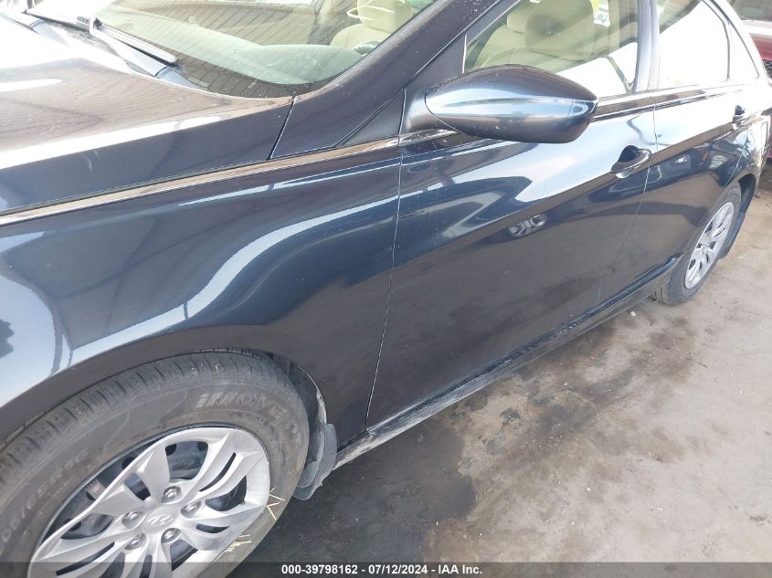 2013 Hyundai Sonata Gls VIN: 5NPEB4AC8DH565802 Lot: 39798162