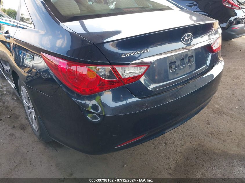 2013 Hyundai Sonata Gls VIN: 5NPEB4AC8DH565802 Lot: 39798162