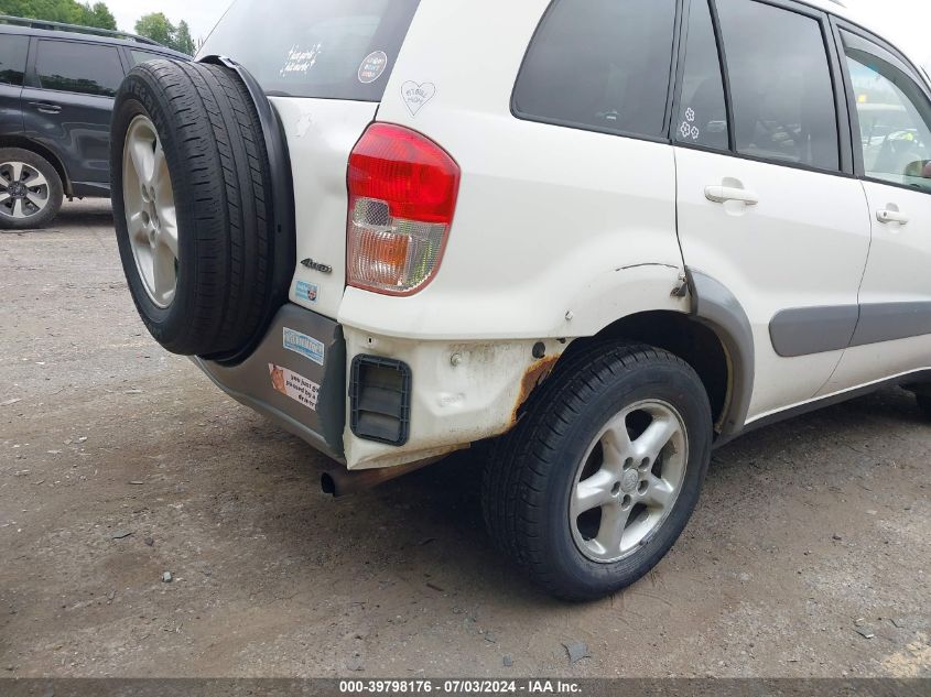 2001 Toyota Rav4 VIN: JTEHH20V110052527 Lot: 39798176