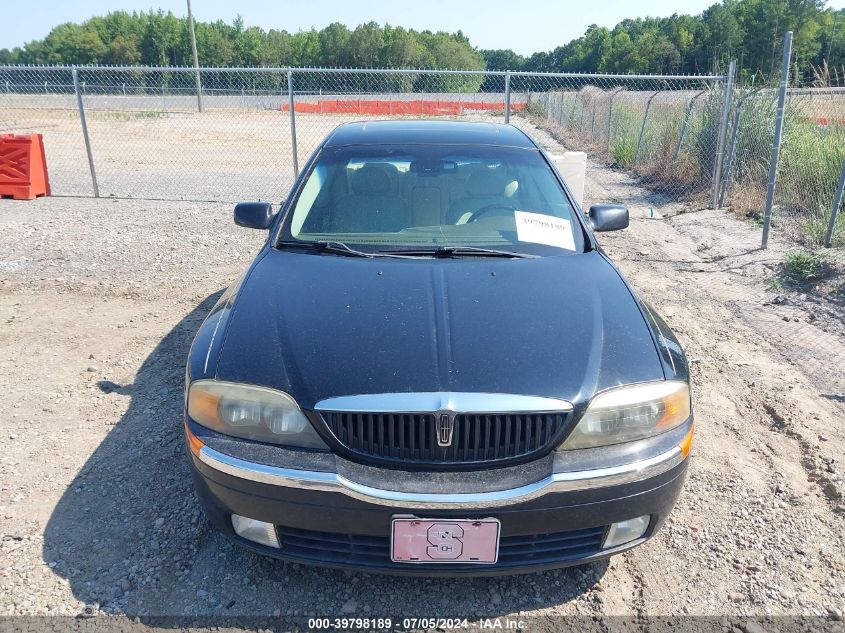 2002 Lincoln Ls V6 Auto/V6 Manual/W/Sport Pkg VIN: 1LNHM86S32Y607508 Lot: 39798189