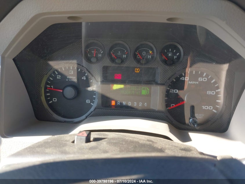 2010 Ford F-250 Xl/Xlt VIN: 1FTNF2A57AEA91444 Lot: 39798196