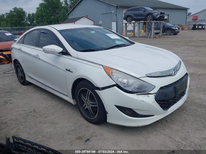 2013 Hyundai Sonata Hybrid VIN: KMHEC4A47DA071195 Lot: 39798199