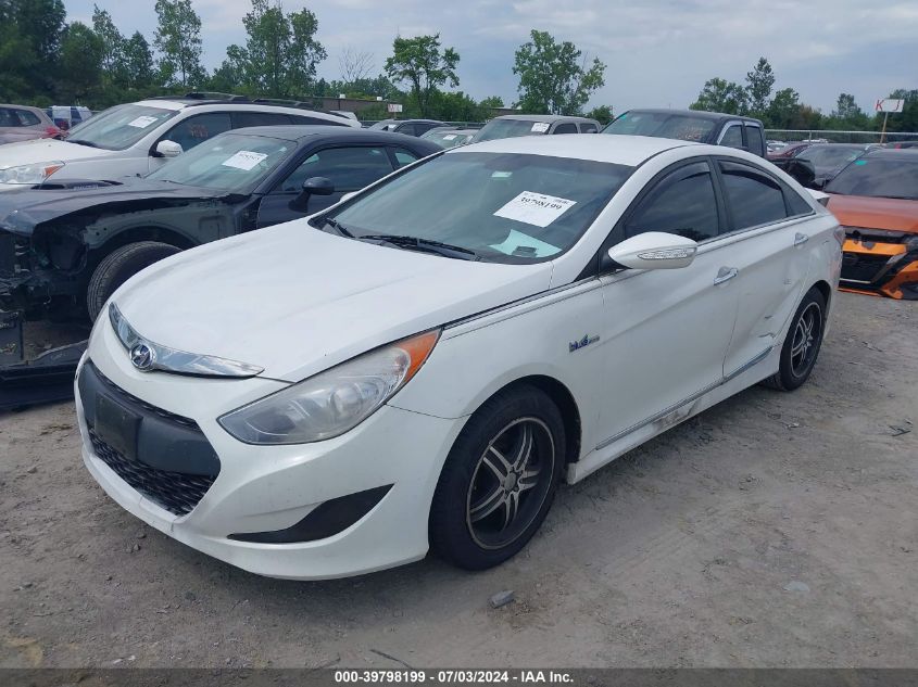 2013 Hyundai Sonata Hybrid VIN: KMHEC4A47DA071195 Lot: 39798199