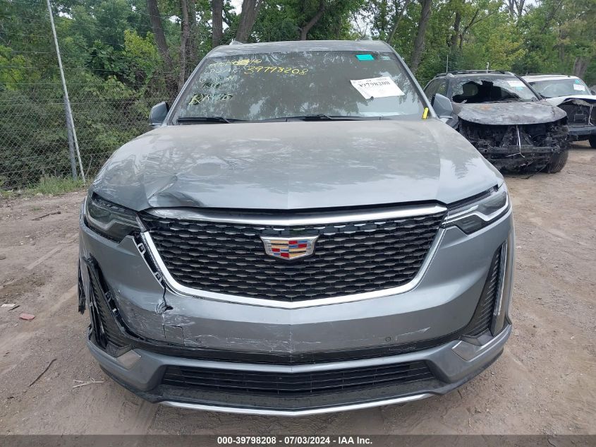 2023 Cadillac Xt6 Fwd Premium Luxury VIN: 1GYKPCRS2PZ118707 Lot: 39798208