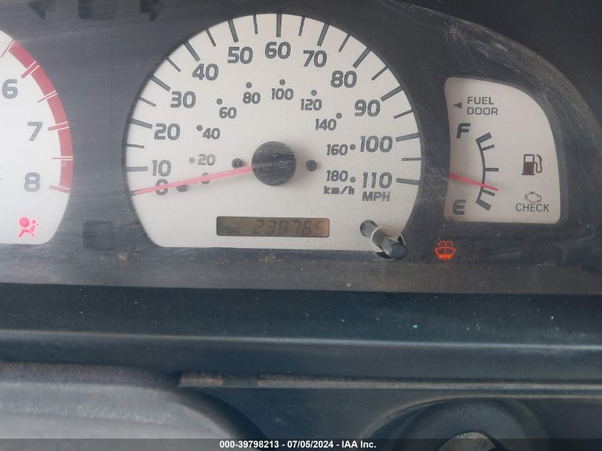 2001 Toyota Tacoma Base V6 VIN: 5TEWN72N61Z868387 Lot: 39798213